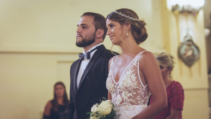 Ceremonia reliogiosa en Bahia Blanca